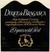 Tawny Port_Ferreira_Duque de Braganzca 20 år